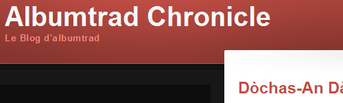 AlbumTrad Chronicle - Le Blog